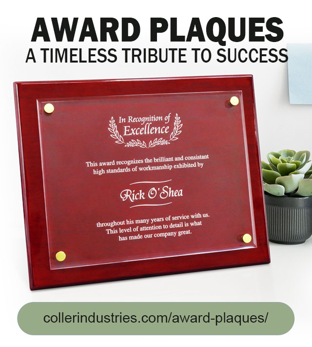 Award plaques are a timeless tribute to success. Learn more on our new guide page.