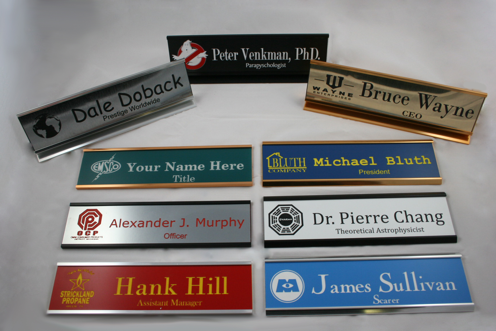 The Functionality Of Name Plates In The Work Place Influencing Identity