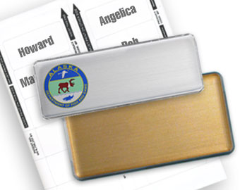 Magnetic Name Tags & Badges - Custom Full-Color UV Print